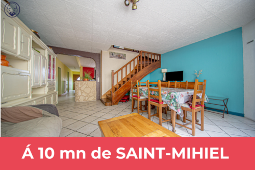 Maison idéalement située à 5 minutes de Saint-Mihiel
