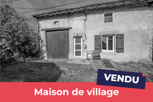 Maison de village située à 5 minutes de Ligny-en-Barrois et