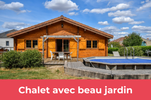 Chalet avec beau jardin sur l’axe Commercy/Pont-à-Mousson